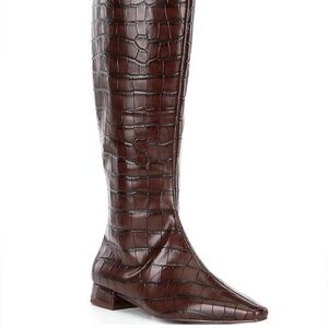 Gianni Bini crocodile boots